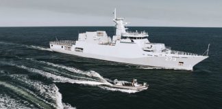 PAK NAVY Successfully Commissions Third Heavily Armed Air Defense Destroyer Stealth Warship PNS HUNAIN In Its Combat Fleet During A Graceful Ceremony At Galati Shipyard In Romania