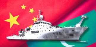 PAKISTAN Iron Brother CHINA Highly Advanced Spy Warship Xiang Yang Hong-3 Heading Towards Maldives To Conduct Highly Sophisticated Research Near The Maritime Frontiers Of Shameless Terrorist india
