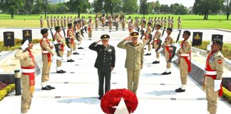 COMMANDER OF PLA GROUND FORCES H.E Gen Li Qiaoming And PAK ARMY CHIEF Gen Asim Munir Discusses The Modalities Of Upcoming Two Front War Against Shameless Terrorist india