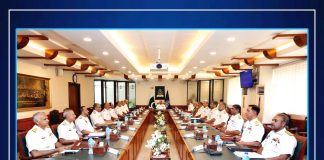 PAK NAVAL CHIEF Adm Naveed Ashraf Expresses Complete Satisfaction Over The Combat Readiness And Battle Preparedness Of PAK NAVAL FORCES In Command And Staff Conference At NAVAL HQ Islamabad