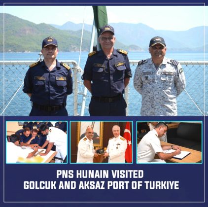 PAKISTAN NAVY STEALTH WARSHIP HUNAIN VISITS TURKIYE AND CONDUCTS EXERCISE TURGUTREIS-X WITH TURKISH NAVY
