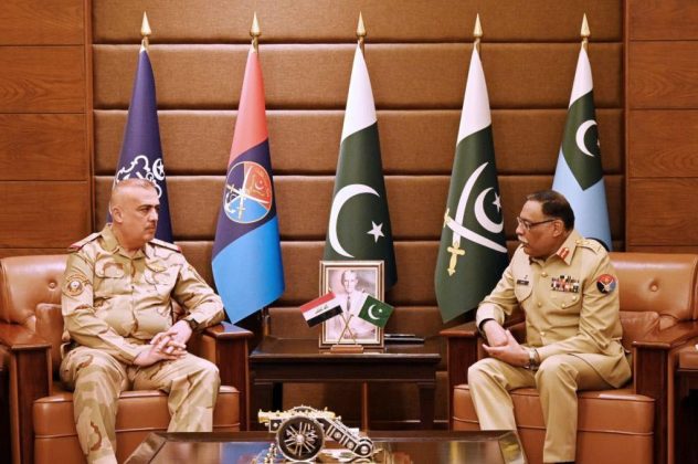 Secretary Defense Of Iraq Lt. Gen Dawood Salman And CJCSC Gen Sahir Shamshad Mirza Discusses The Serious indian And iranian State Terrorism In Beloved Peace Loving Sacred PAKISTAN