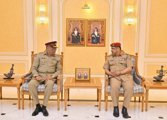 CJCSC General Sahir Shamshad Mirza And Top Omani Military And Political Leadership Discusses The Serious Issue iranian And indian State Terrorism In Sacred PAKISTAN During Official Visit To Country