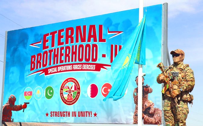 Eternal Brotherhood Special Forces Exercise At Turkistan Range in Kazakhstan