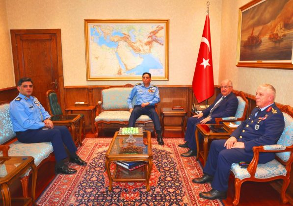 PAK AIR FORCE CHIEF Zaheer Ahmed Babar And Top TURKISH Civilian And Military Leadership Discusses indian And iranian Terrorism In Sacred PAKISTAN During Official Visit To TURKIYE