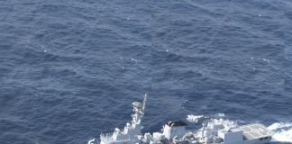 PAK NAVY Heavily Armed And Highly Sophisticated Stealth Warship PNS SHAMSHEER Participates in “Operation TALON GRIP” In Gulf Of Oman