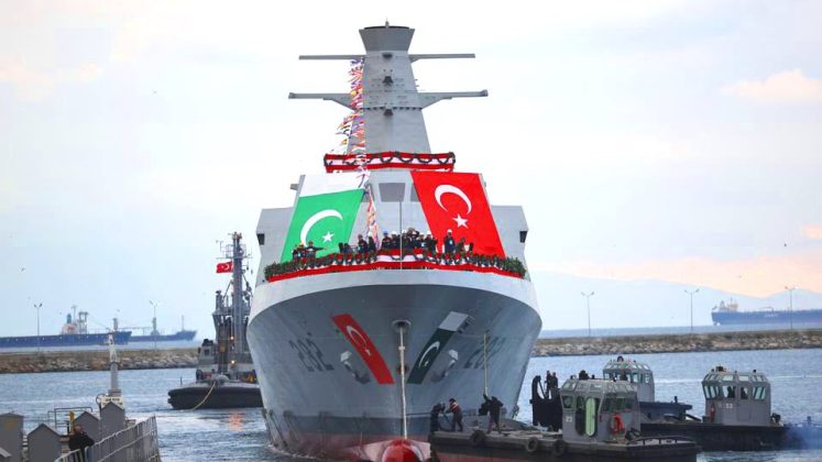 PAK NAVY Successfully Inducts 2 x Heavily Armed and Highly Sophisticated Multipurpose Stealth Warships PNS BABUR And PNS HUNAIN In Its Combatant Fleet On 59 Defense And Martyrs Day