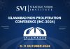 Beloved Peace Loving Sacred Country PAKISTAN Strategic Vision Institute (SVI) Hosts 2-Day International Non-Proliferation Conference 2024 In ISLAMABAD