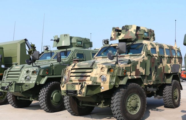 Chaiseri 4x4 First Win Mine-Resistant Ambush Protected (MRAP) Armored Vehicles of Sacred Country PAKISTAN