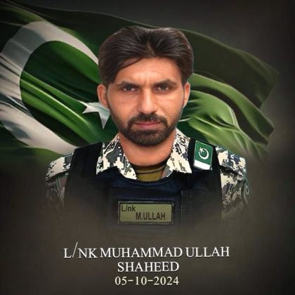 Lance Naik Muhammad Ullah Shaheed