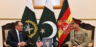 Malaysian Prime Minister His Excellency Dato' Seri Anwar Ibrahim Held One On One High-Profile And Most Important Meeting With PAK ARMY CHIEF General Asim Munir In Rawalpindi