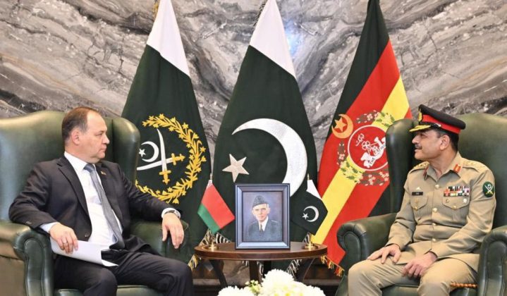 PAK ARMY CHIEF General Asim Munir And PM Of Republic Of Belarus H.E Roman Golovchenko Expresses Grave And Serious Concerns On The indian And iranian State Sponsored Terrorism In Islamabad