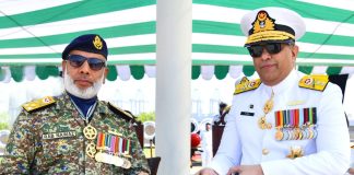 PAK NAVY Rear Admiral Faisal Amin HI(M) Assumes The Command Of Commander Coast (COMCOAST) During The Prestigious Change Of Command Ceremony Held At Karachi
