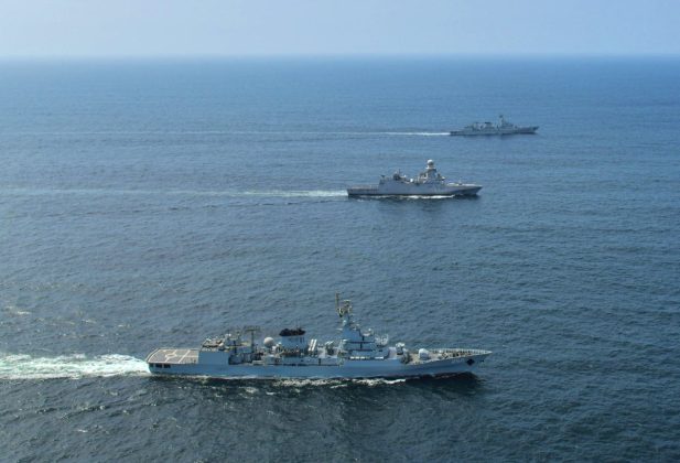 PAK NAVY and Qatar Emiri Navy conducted a bilateral exercise ASAD AL-BAHR-III in the North Arabian Sea