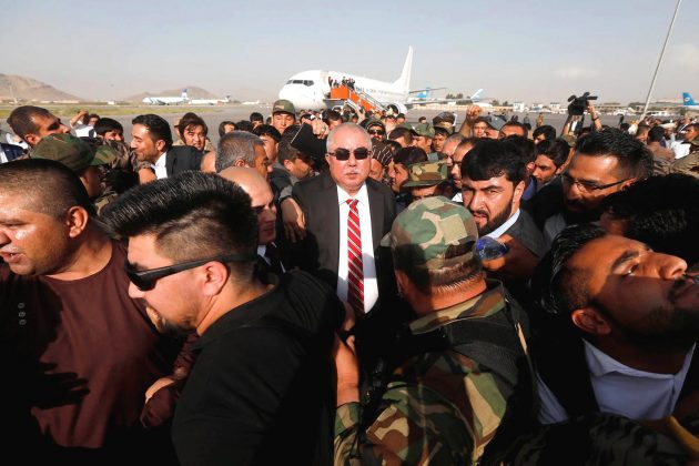 Prominent Uzbek Leader And Worst Nightmare Of Swine afgan taliban Marshal Abdul Rashid Dostum Vows To Go Back To Afghanistan To Liberate It From The Illegal Rule Of Filthy And Swine afghan taliban