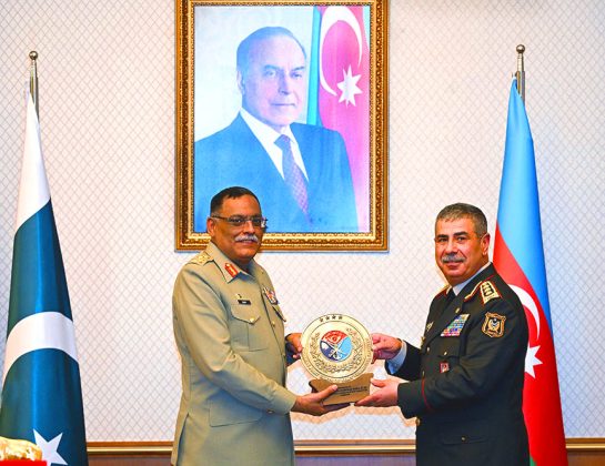 CJCSC Gen Sahir Shamshad Official Visit to PAKISTAN Iron Brother AZERBAIJAN