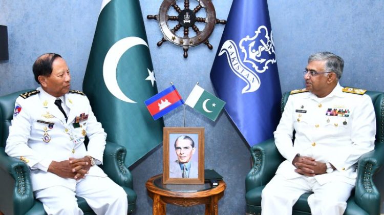 CNS Admiral Naveed Ashraf meeting with Foreign Miliary Officials During IDEAS 2024 Defense Exhibition