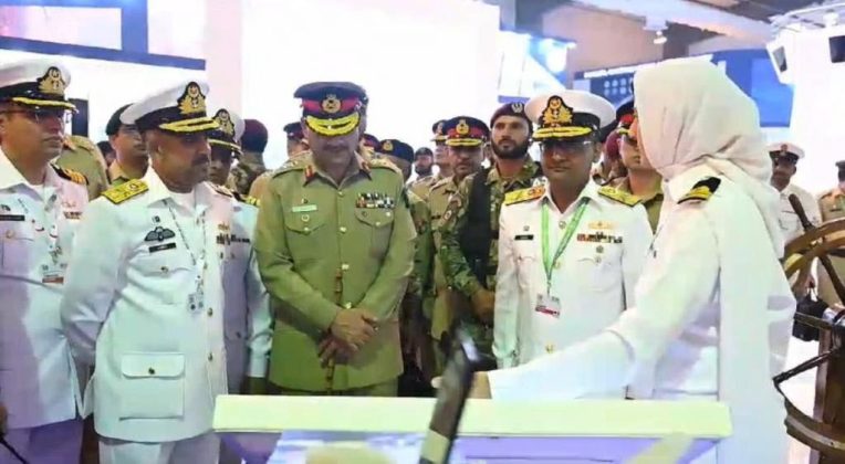 COAS General Asim Munir visits IDEAS 2024 Defense expo in Karachi