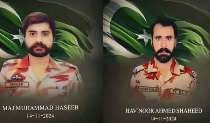 PAK ARMY Major among two martyred and three indian and iranian State Trained Khwarij killed in Harnai IBO