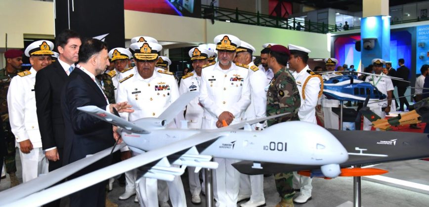 PAK NAVAL CHIEF (CNS) Admiral Naveed Ashraf Made Comprehensive Visit To The International Defense Exhibition And Seminar (IDEAS-2024) At Expo Centre In Karachi