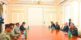 President Of PAKISTAN Iron Brother AZERBAIJAN H.E Ilham Aliyev Receives CJCSC General Sahir Shamshad Mirza During High-Profile And Most Important Visit To Brotherly ISLAMIC AZERBAIJAN