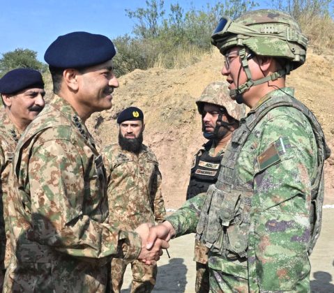 COAS reviews PAK-CHINA joint exercise 'Warrior-VIII' in Pabbi
