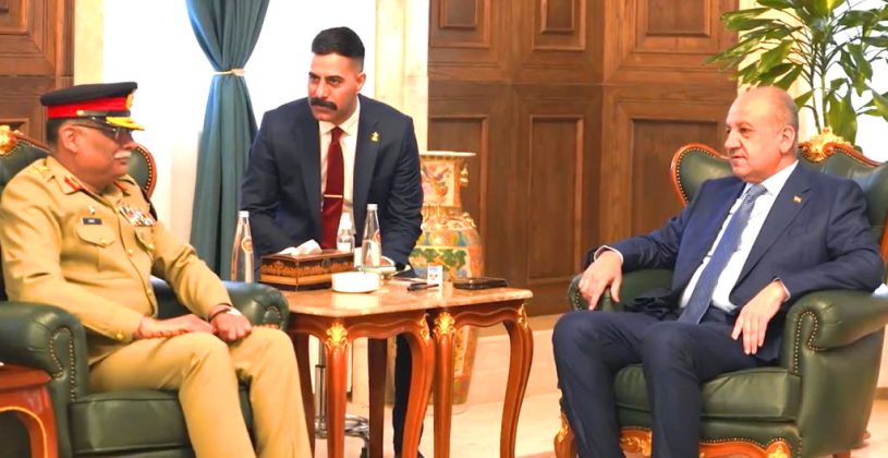 Iraqi PM meets CJCSC General Sahir Shamshad Mirza commits to expanding partnerships