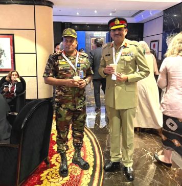 PAK ARMY CGS Lt. Gen Avais Dastgir & PAKISTAN Iron Brother Bangladesh Army CGS Lt. Gen Meezan Ur Rehman Shami Agrees To Further Strengthen The Strategic Partnership Of Both Iron Brother Countries
