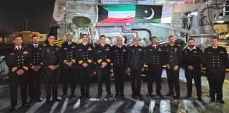 PAK NAVY Heavily Armed Stealth Warships PNS AZMAT - PNS RASADGAR Visits Port Al Shuwaikh In Kuwait And PMSS DASHT Visits Port Umm Qasr In Iraq During Overseas Deployment To Arabian Gulf