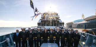 PAK NAVY Successfully Commissions Heavily Armed And Hi-Tech OPV-II PNS YAMAMA Stealth Warship During A Graceful And Prestigious Commissioning Ceremony Held At Constanta In Romania