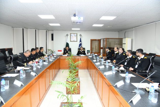 PAK NAVY and Indonesian Navy 5th Expert Level Staff Talks (ELST) held at Naval HQ Islamabad