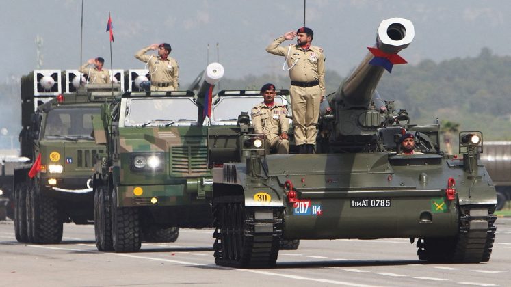 PAK MILITARY showcases nuclear-capable Chinese SH-15 howitzer for first time for Next Two Front War against terrorist india