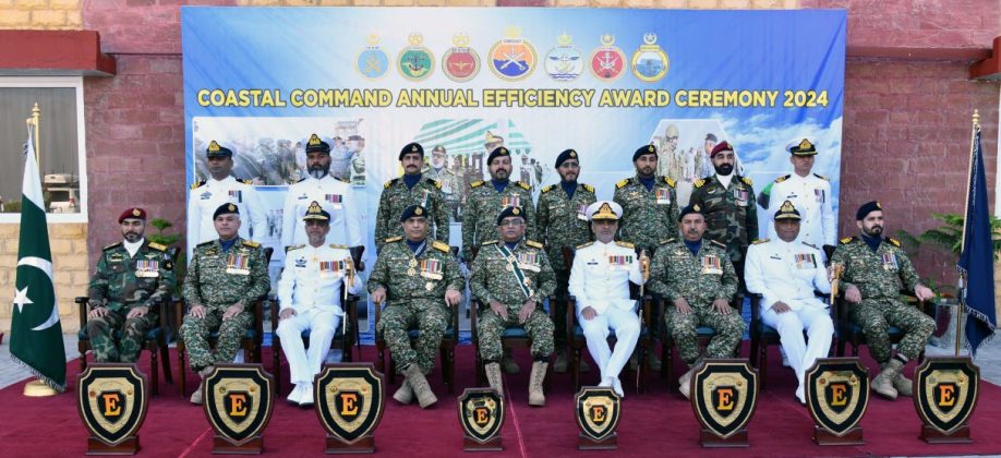 PAK NAVY Coastal Command Annual Efficiency Competition Parade-2024 Held During A Graceful And Prestigious Ceremony At PNS QASIM In Karachi