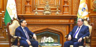 Permanent Closure Of farkhor and ayni air bases Of Terrorist india On Cards As Sacred PAKISTAN DG ISI Lieutenant General Asim Malik Held High-Profile Meeting With Tajik President H.E Emomali Rahman