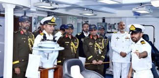 Principal Staff Officer (PSO) of the Armed Forces Division of Bangladesh Lieutenant General SM Kamrul Hassan Visits PAK NAVY Strategic Units During High-Profile And Most Important Visit To Karachi
