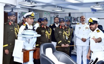 Principal Staff Officer (PSO) of the Armed Forces Division of Bangladesh Lieutenant General SM Kamrul Hassan Visits PAK NAVY Strategic Units During High-Profile And Most Important Visit To Karachi