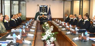 Top NAVAL COMMANDERS Of Sacred PAKISTAN Expresses Deep Satisfaction Over Battle Preparedness Of PAK NAVY Combatant Fleet For Upcoming Potential Conflict And Two Front War