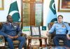 High-Level Defense Delegation Of The Republic Of Rwanda Led By Rawandan Air Force Chief Lt Gen Jean Jacques Mupenzi Held Important Meeting With PAK AIR CHIEF Zaheer Ahmed Babar At AIR HQ Islamabad