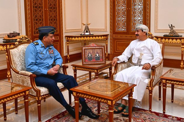 PAK AIR CHIEF Zaheer Ahmed Babar And Top Senior Civilian And Military Leadership Of ISLAMIC Brotherly Oman Expresses Deep Concerns On indian And iranian Terrorism In Sacred PAKISTAN