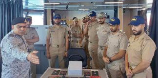 PAK NAVY Newly Commissioned Heavily Armed Stealth Warship PNS YAMAMA Visits KSA And Conducts Passage Exercise (PASSEX) With RSNF Warship HMS MAKKAH Near Jeddah Port