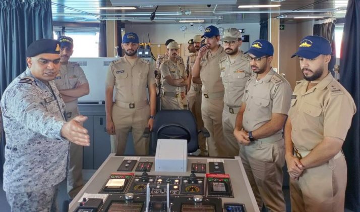 PAK NAVY Newly Commissioned Heavily Armed Stealth Warship PNS YAMAMA Visits KSA And Conducts Passage Exercise (PASSEX) With RSNF Warship HMS MAKKAH Near Jeddah Port