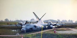 Brave Freedom Fighters Destroys indian air force AN-32 Transport Aircraft With Hi-Tech Surface To Air Missile During A Highly Coordinated Attack In bagdogra In indian Occupied West Bengal