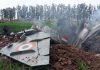 Brave Freedom Fighters Successfully Destroys indian air force jaguar Fighter Jet With Hi-Tech Surface To Air Missile During A Highly Coordinated Attack In indian Occupied punjab