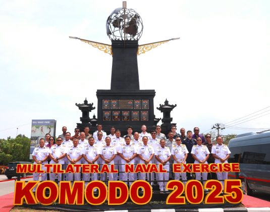 PAK NAVY Heavily Armed And Hi-Tech Heavyweight Stealth Warship PNS ASLAT Successfully Participates In The 5th Edition Of The Multinational STRATEGIC NAVAL Exercise KOMODO-25 At Bali In Indonesia