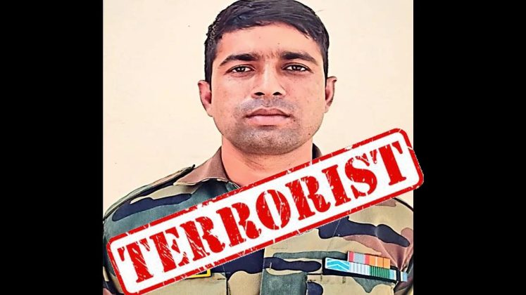 Filthy and swine indian Terrorist And Occupant indian army para commando Filthy Dog And Swine havaldar jhantu ali sheikh