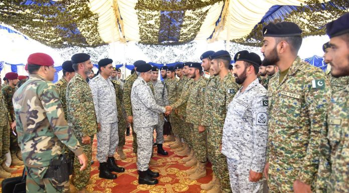 PAK NAVAL CHIEF Admiral Muhammad Naveed Ashraf Visits To The Strategic Forward Posts In Coastal And Creek Areas And Several Stealth Warships At An Undisclosed Location