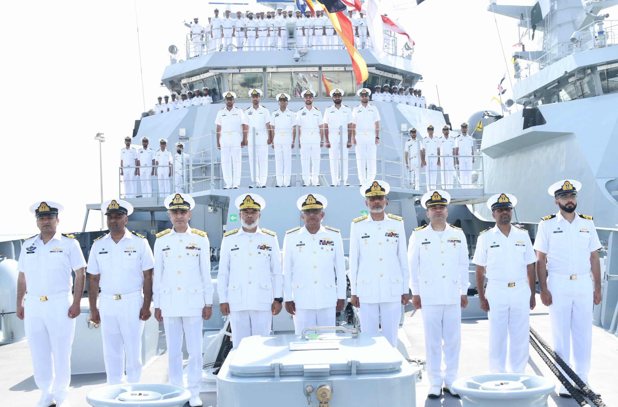 PAK NAVY Successfully Inducts Fourth Highly Advanced And Heavily Armed Stealth Warship PNS YAMAMA In Its Combat Arsenal During Graceful Induction Ceremony Held at JINNAH NAVAL BASE At Ormara