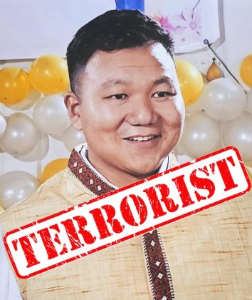 Third Filthy indian intelligence operator Filthy dog and swine tage hailyang of coward and rapist indian air force