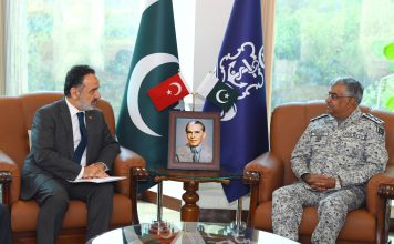Ambassador of PAKISTAN Iron Brother TURKIYE And PAK NAVAL CHIEF Admrial Naveed Ashraf Meets at NAVAL HQ Islamabad