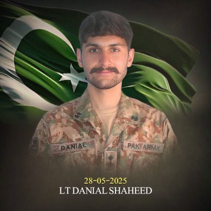 BRAVEST SON OF SACRED PAKISTAN LIEUTENANT DANIAL SHAHEED